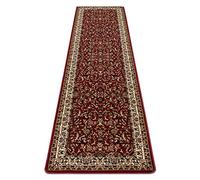 rugsx Passatoia corridoio, tappeto ROYAL ADR, Classico, tradizionale, per il corridoio, la hall, la sala, di alta qualità rosso 80x250 cm