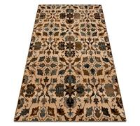 rugsx Tappeto di lana, tappeti tradizionali, per la camera da letto, soggiorno OMEGA AMALFI Fiori marrone cammello 170x235 cm