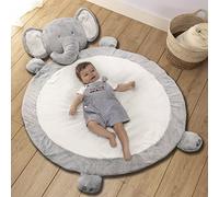 RUGUIES-Tappeto Morbido Bambini Imbottito- Tappettone Alto spessore per Neonato-Copertina per Gattonare e da Gioco per asilo- Dono di Nascita- Baby Shower- Ipoallergenico-Taglia XL