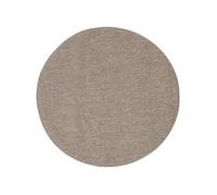 RugVista Clio Tappeto per interni ed esterni, Rotonda, Ø 250 cm, Marrone