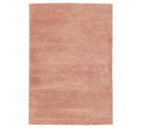 RugVista Comfy, Tappeto per bambini, Shaggy/Handloom, 160 x 230 cm, Rettangolare, Pelo medio, Cameretta, Lavabile solo a secco, Senza sostanze chimiche pericolose, Rosa