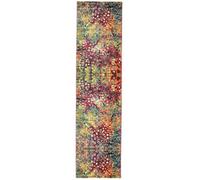RugVista Davina, Tappeto Moderno, Pelo Corto, 80 x 300 cm, Runner/Passatoia, Qualità OEKO-TEX Standard 100, PP, Corridoio, Camera da Letto, Cucina, Salotto, Sala da Pranzo, Ufficio, Multicolore