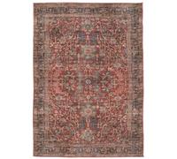 RugVista Khalifa Oriental, Tappeto, Tappeti moderni, 180 x 120 cm, Rettangolare, Pelo corto, Soggiorno, Camera da letto, Cucina, Lavabile in lavatrice, oeko_tex_100, Rosso
