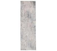 RugVista Ritz, Tappeto Moderno, Pelo Corto, 80 x 250 cm, Runner/Passatoia, Qualità cert. OEKO-TEX Standard 100, PP/Poliestere, Corridoio, Camera da Letto, Cucina, Salotto, Ufficio, Grigio chiaro