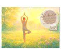 Ruhe finden - Der Anti-Stress-Kalender - Ein Jahr voller Wärme und Achtsamkeit (Wandkalender 2026 DIN A2 quer), CALVENDO Monatskalender: Sanftes ... und die Schönheit im Einfachen zu entdecken