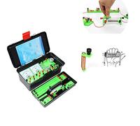 RUHEN Attrezzatura per esperimenti di Fisica in Aula Kit per esperimenti elettromagnetici Kit per esperimenti di Fisica