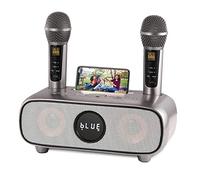 RUHEN Macchina per Karaoke Portatile, Effetti sonori, riduzione Intelligente del Rumore, per cantare a casa, Feste e conferenze