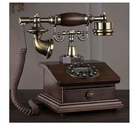RUHEN Telefono Fisso retrò Europeo, Telefono Vintage Antico per la casa, Stile Classico per la casa e L'Ufficio