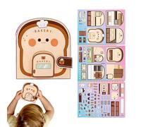 Ruhes Activity Book - No Cut - libro affollato per bambini, giocattolo educativo creativo | Barile per ragazze che migliorano la messa a fuoco e le abilità, per lo studio, il di sonno