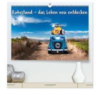 Ruhestand - das Leben neu entdecken (hochwertiger Premium Wandkalender 2026 DIN A2 quer), Kunstdruck in Hochglanz: Freiheit genießen, Neues entdecken