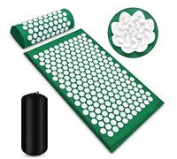 Ruhewelt - Set di cuscini per agopressione per auto-massaggio, per dolori al collo e alla schiena