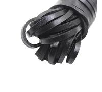 RUHTEUO 2 Metri caffè/Rosso/Marrone Cordoncini di Cuoio Genuini Naturali 3mm Rotondo/Piatto Corda Perline for Collana Materiali Gioielli Fai da Te(7)