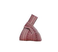 RUHTEUO Clutch per borse uncinetto Borsa da polso portatile con nodo donna in cotone semplice for la spesa for chiave del telefono Borsa da polso portatile a maglia per il viaggio(Style 6)