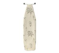 RUHTEUO Copriasse da Stiro Copriasse da Stiro sostitutivo Resistente al Calore Piccolo ed Elegante Stampato Copriasse da Stiro Universale(Little Bee Flower)