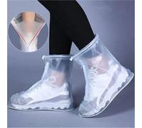 RUHTEUO Copriscarpe impermeabili Copriscarpe impermeabile, antiscivolo, resistente all'usura, copriscarpe antipioggia unisex in PVC(Color 2,M)