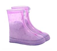 RUHTEUO Copriscarpe impermeabili Copriscarpe impermeabile in silicone, copriscarpe antipioggia antiscivolo, resistente all'usura, spesso(Color 7,L(39-40))