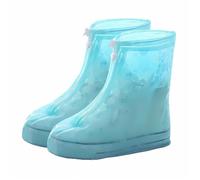 RUHTEUO Copriscarpe impermeabili Copriscarpe impermeabile in silicone, copriscarpe antipioggia antiscivolo, resistente all'usura, spesso(Color 6,M(37-38))