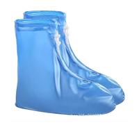 RUHTEUO Copriscarpe impermeabili Copriscarpe impermeabile in silicone, copriscarpe antipioggia antiscivolo, resistente all'usura, spesso(Color 2,XXS(30-31))