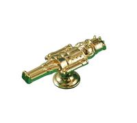 RUHTEUO Maniglie per mobili Maniglia for pomello dell'armadio for mobili e cassetti Maniglie for porte Tira la manopola del cassetto for il comò dorata for animali vegetali Pomelli cucina(Robot)