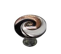 RUHTEUO Maniglie per mobili Maniglia in vetro multicolore cassettiera decorazione della casa hardware tira maniglie e pomelli for porte cucina for mobili(Color 9)