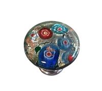 RUHTEUO Maniglie per mobili Maniglia in vetro multicolore cassettiera decorazione della casa hardware tira maniglie e pomelli for porte cucina for mobili(Color 7)