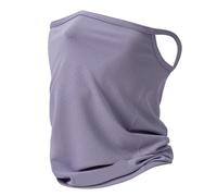 RUHTEUO Maschera solare da donna for esterni, estiva, con visiera, tinta unita, con scritta, elastica e traspirante, asciugamano for il viso da uomo(PURPLE)