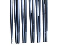 RUHTEUO Palo telescopico 1 pz. Pali for Tende da 8,5 mm in Alluminio di Ricambio, 3,6 m, 4,05,9, Asta for Campeggio all'aperto ad Alta Resistenza, Supporto for 2-5 Persone(15 Sections 4.90m)