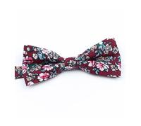 RUHTEUO Papillon uomo Papillon colorati floreali in cotone con stampa a farfalla for ragazzo, abiti da festa, cravatte a Papillon glitter uomo(Color 20)