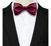 RUHTEUO Papillon uomo Papillon da uomo con nodo a farfalla, rosso e nero, tinta unita, for cravatte matrimonio, feste affari Papillon glitter uomo(Color 3)