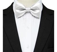 RUHTEUO Papillon uomo Papillon da uomo con nodo a farfalla, rosso e nero, tinta unita, for cravatte matrimonio, feste affari Papillon glitter uomo(Color 14)