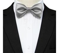 RUHTEUO Papillon uomo Papillon da uomo con nodo a farfalla, rosso e nero, tinta unita, for cravatte matrimonio, feste affari Papillon glitter uomo(Color 9)