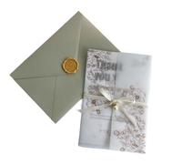 RUHTEUO Partecipazioni Matrimonio 50 Pezzi di invito for Matrimonio, Fidanzamento, Laurea, Compleanno, Biglietto Auguri for Feste aziendali Partecipazioni Matrimonio Personalizzate(Rose Gold)