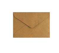 RUHTEUO Partecipazioni Matrimonio Buste da 10 Pezzi for Buste Lettere for in Tessuto di Canapa for inviti Nozze Partecipazioni Matrimonio Personalizzate(Brown)