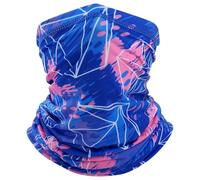 RUHTEUO Scaldacollo estivo con protezione UV, rinfrescante, for il viso, scaldacollo, maschera, sciarpa, protezione solare, bandana traspirante for uomo e donna(Color-6)