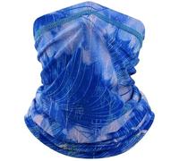RUHTEUO Scaldacollo rinfrescante, bandana, copri-maschera for uomo e donna, scaldacollo estivo, copri-mezzo viso, protezione solare UV(Color2)