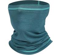 RUHTEUO Scaldacollo rinfrescante, bandana, maschera for il viso, for uomo e donna, protezione UV estiva, sciarpa da ciclismo e pesca(Dark Green)
