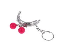 RUHTEUO Telaio Portamonete in Metallo da 2 Pezzi for Borsa con Portachiavi Hardware Chiusura a Bacio sulla Portafoglio Pochette Accessori Cucire per Portafogli,Pochette e progetti Fai-da-Te(Type-016)