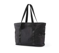 RUHTEUO Women Waterproof Travel Duffel Bag Lightweight Shoulder Weekender Overnight for Gyms Weekend Getaway per Uomo Donna Viaggio Fitness Piscina Yoga(Black)