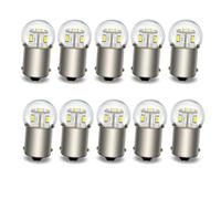 Ruiandsion 1156 P21W BA15S LED lampadine bianche 6V-30V 12V 24V per le luci posteriori della nebbia di riserva dell'automobile LED, luci di marcia diurne DRL RV luci interne (10PCS)