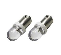 Ruiandsion 2 lampadine a LED BA9S bianche 6 V 1895 1891 53 57 lampadine a LED 47830 64111 3893 lampadine a LED per interni auto cupola mappa targa vano portaoggetti luci