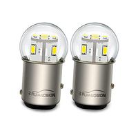 Ruiandsion 2 lampadine LED 1157 48 V BAY15D 2057 2357 7528 bianco 3014 12SMD chip LED luci posteriori LED frenatura