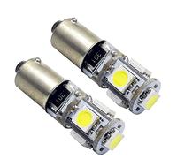 Ruiandsion 2 luci LED BAY9S H21W 12V Canbus, super luminose, Chipset 5050 5SMD, utilizzate per luci di direzione, luci di retromarcia di riserva