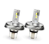 Ruiandsion 2 PCS P45T LED Lampadina faro motore R2 Luce di giorno in marcia 4000 Lumen Super Bright DC 12V -18V per fari moto Scooter Faro anteriore, Luce di giorno in marcia