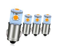 Ruiandsion 4 pz BA7S LED Lampadine Giallo 3030 3SMD Chipset 12 V LED Lampadine di Ricambio per Auto Interni Strumento Dashboard Luci di Avvertimento