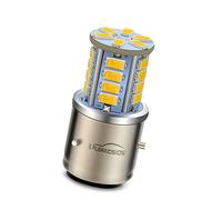 Ruiandsion BA21D Lampadina LED DC 6-30V Super Bright Yellow 5730 26SMD Chip High Low Beam Lampadina LED per moto faro