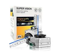 Ruiandsion Confezione da 2 Lampadine Xenon D3S Aggiornate 6000K Bianco - Lampadine HID più Luminose per Auto, Kit Sostitutivo D3R D3S, 35W Luce a Scarica ad Alta Intensità