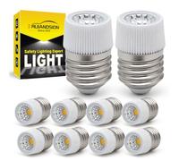 Ruiandsion E27 LED 3W Dimmerabile 4000K Neutro COB Spot per Vetrina
