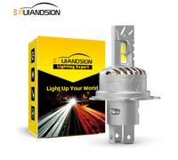 Ruiandsion H4 LED Lampadina P43T Motociclo DRL Del Faro Del Veicolo 12V Bianco