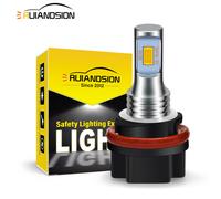 Ruiandsion Lampada a LED HS5 Faro Motocicletta ATV Luce di Guida 10-30V Giallo