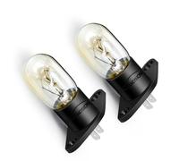 Ruiandsion Lampadina a Microonde T170 Base 230V 20W Lampadina a Microonde per Lampada Universale a Microonde Forno a Pere, Bianco Caldo (Confezione da 2)